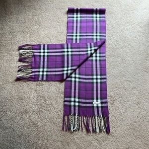 Dynamite Purple Plaid Scarf
